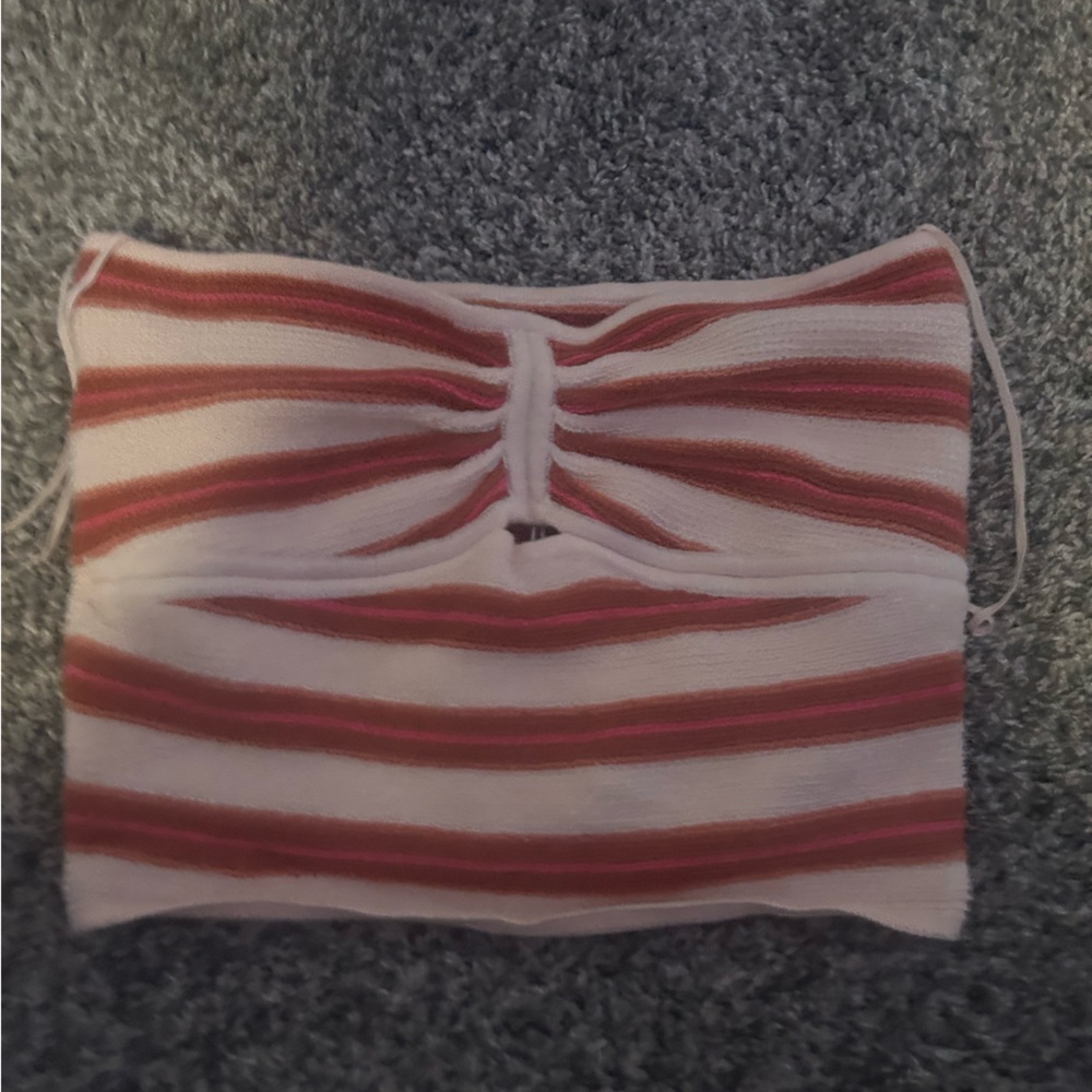 American eagle stripped tube top